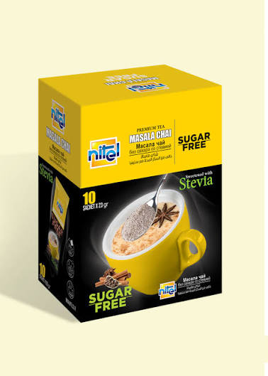 Nitel Sugar Free Masala Chai 25G X 6 1Pc