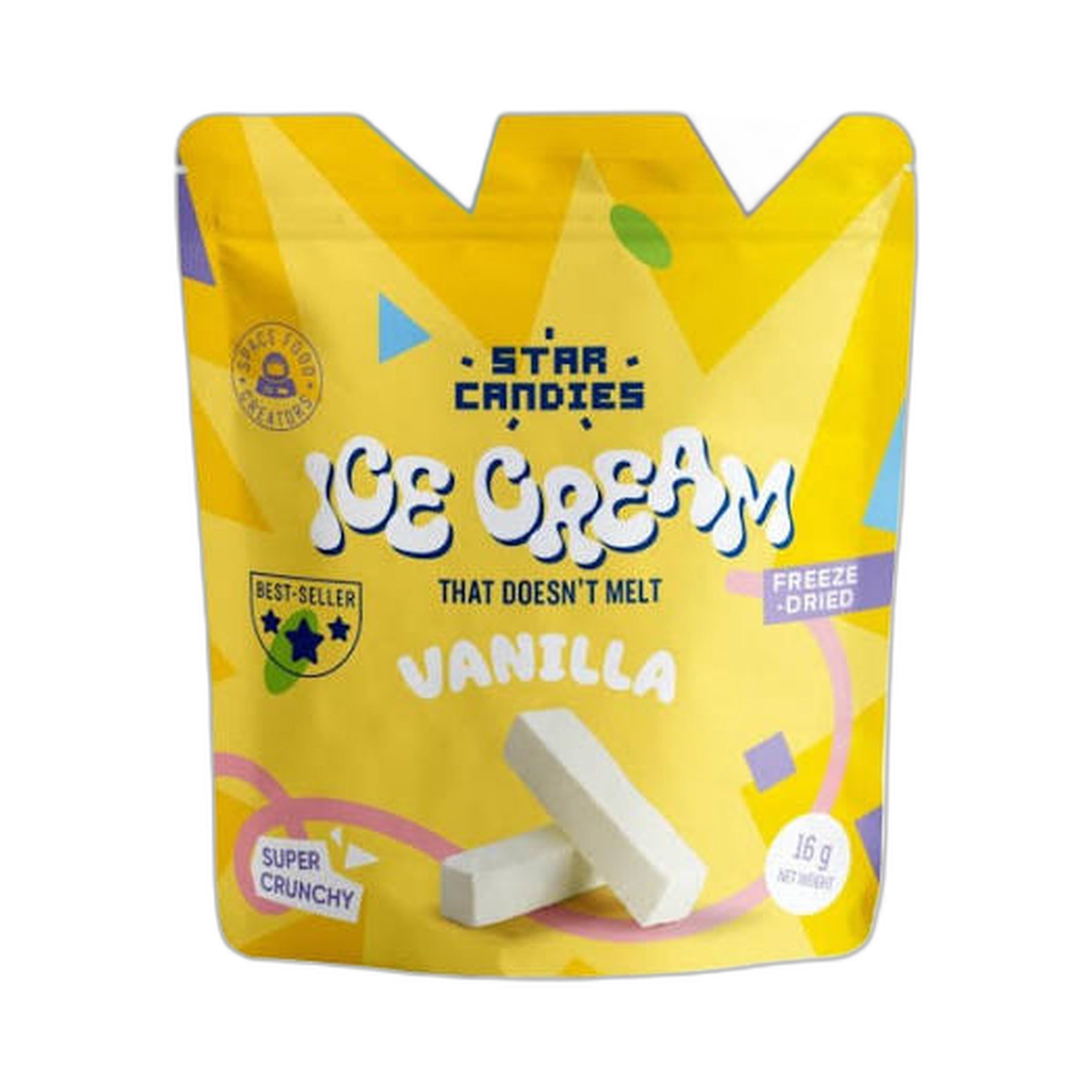 Star Candies Vanilla Ice Cream Freeze Dried Melts 16Gm
