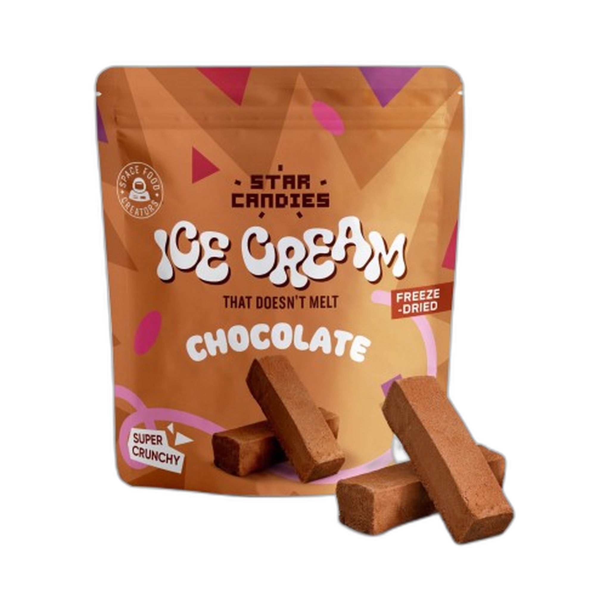 Star Candies Chocolate Ice Cream Freeze Dried Melts 16Gm