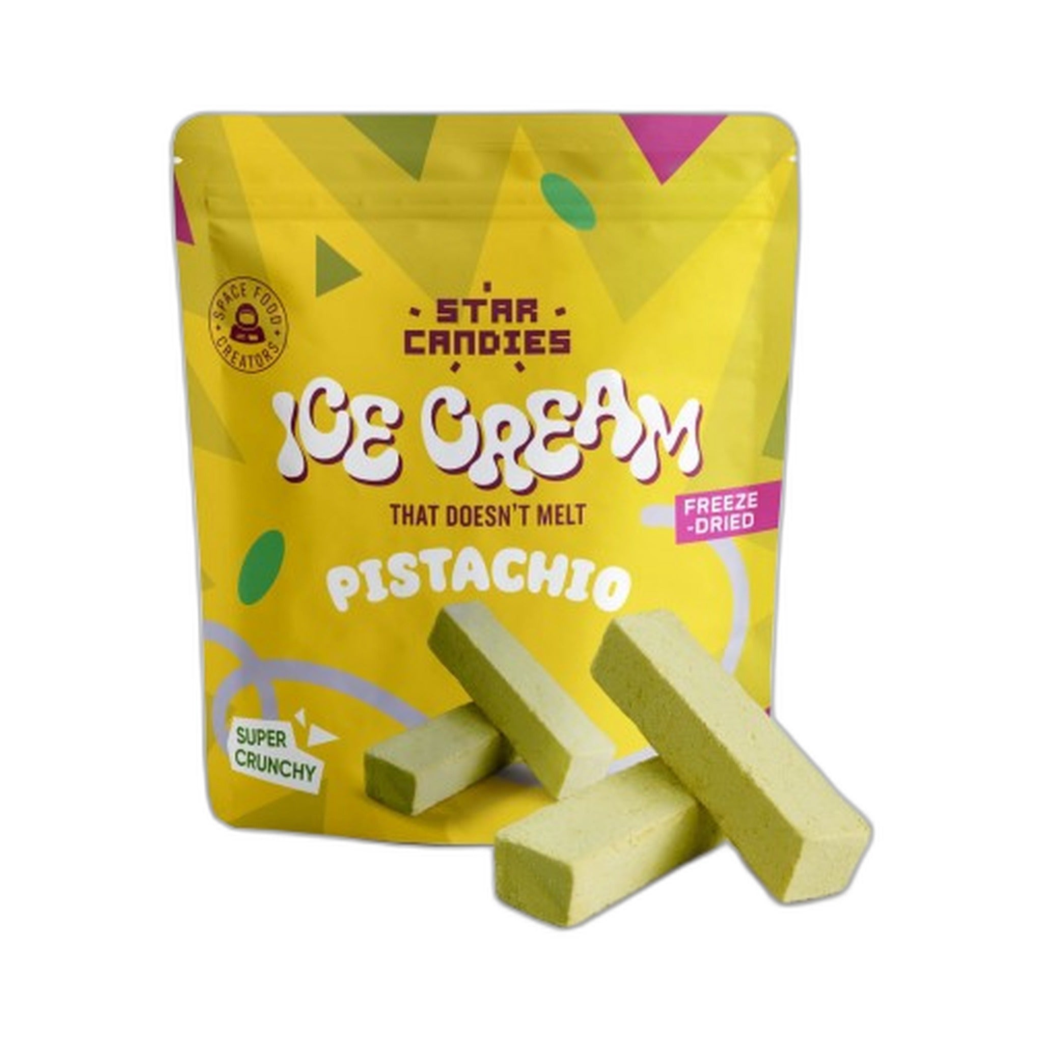 Star Candies Pistachio Ice Cream Freeze Dried Melts 16Gm