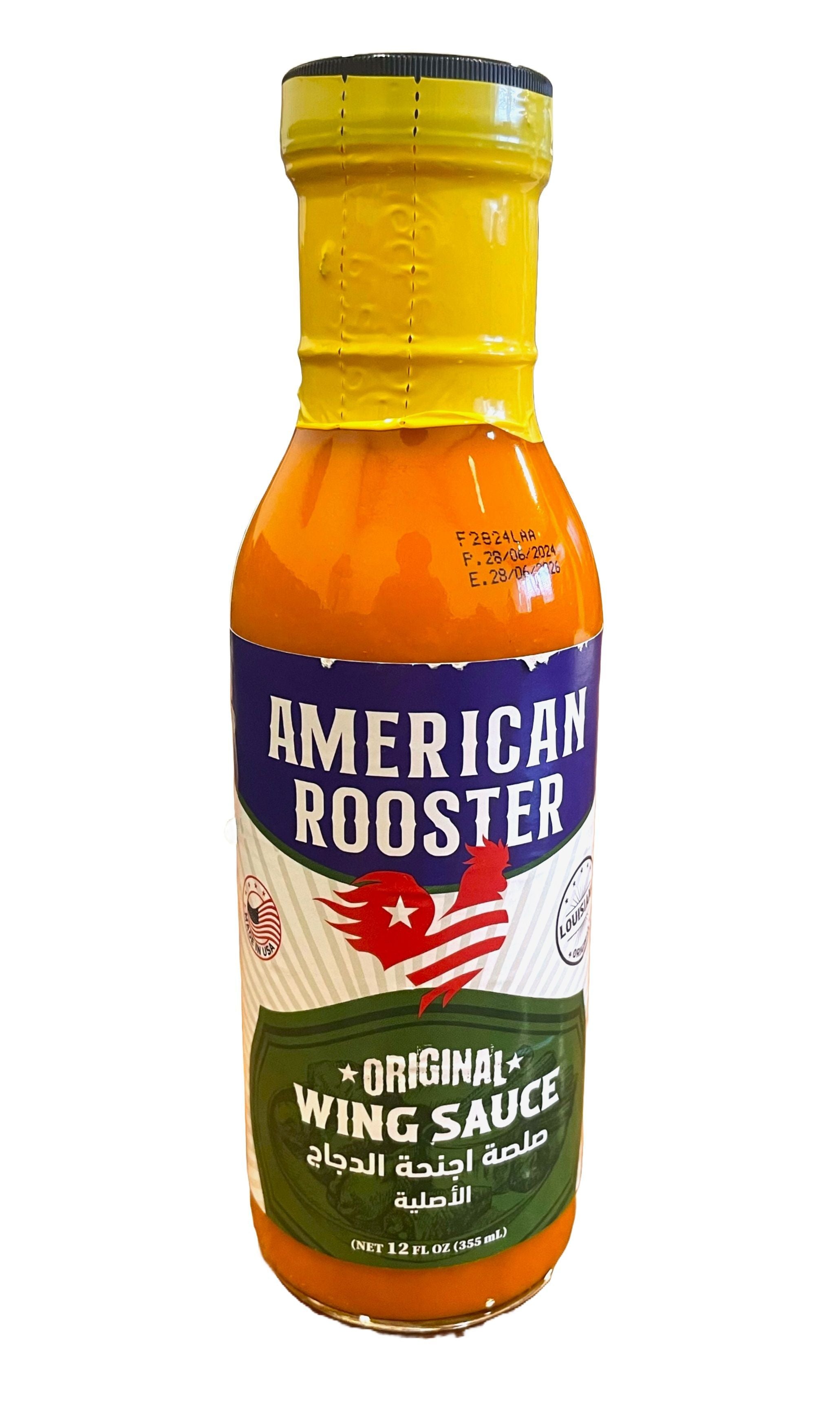 American Rooster Chipotle Gluten Free Wing Sauce 355Ml