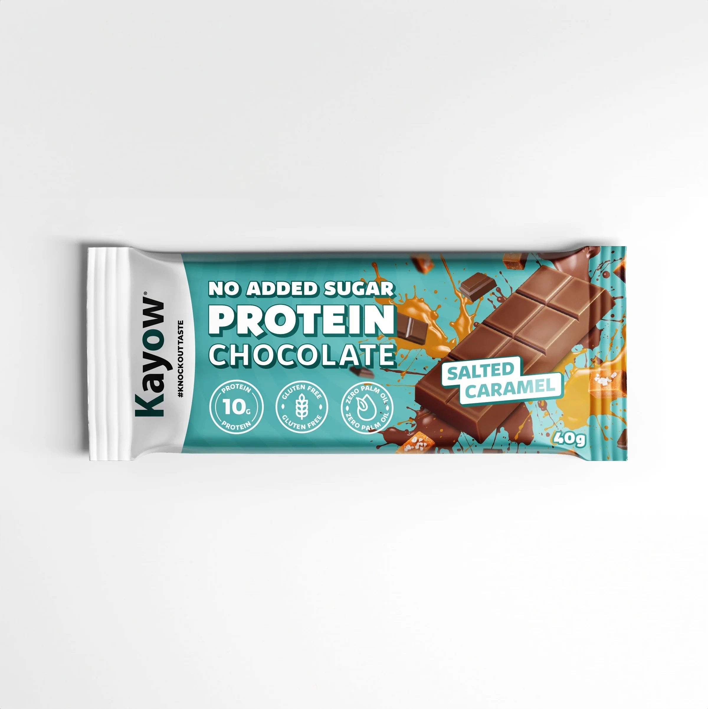 Kayow Salted Caramel Protein Chocolate Bar 40Gm