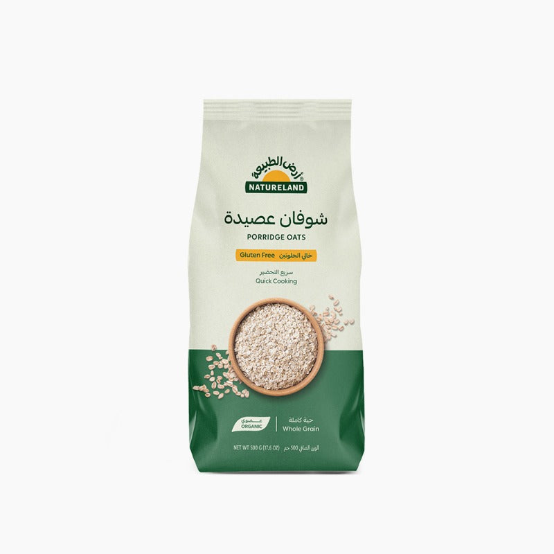 Natureland Quick Cooking Gluten Free Oat Porridge 500Gm