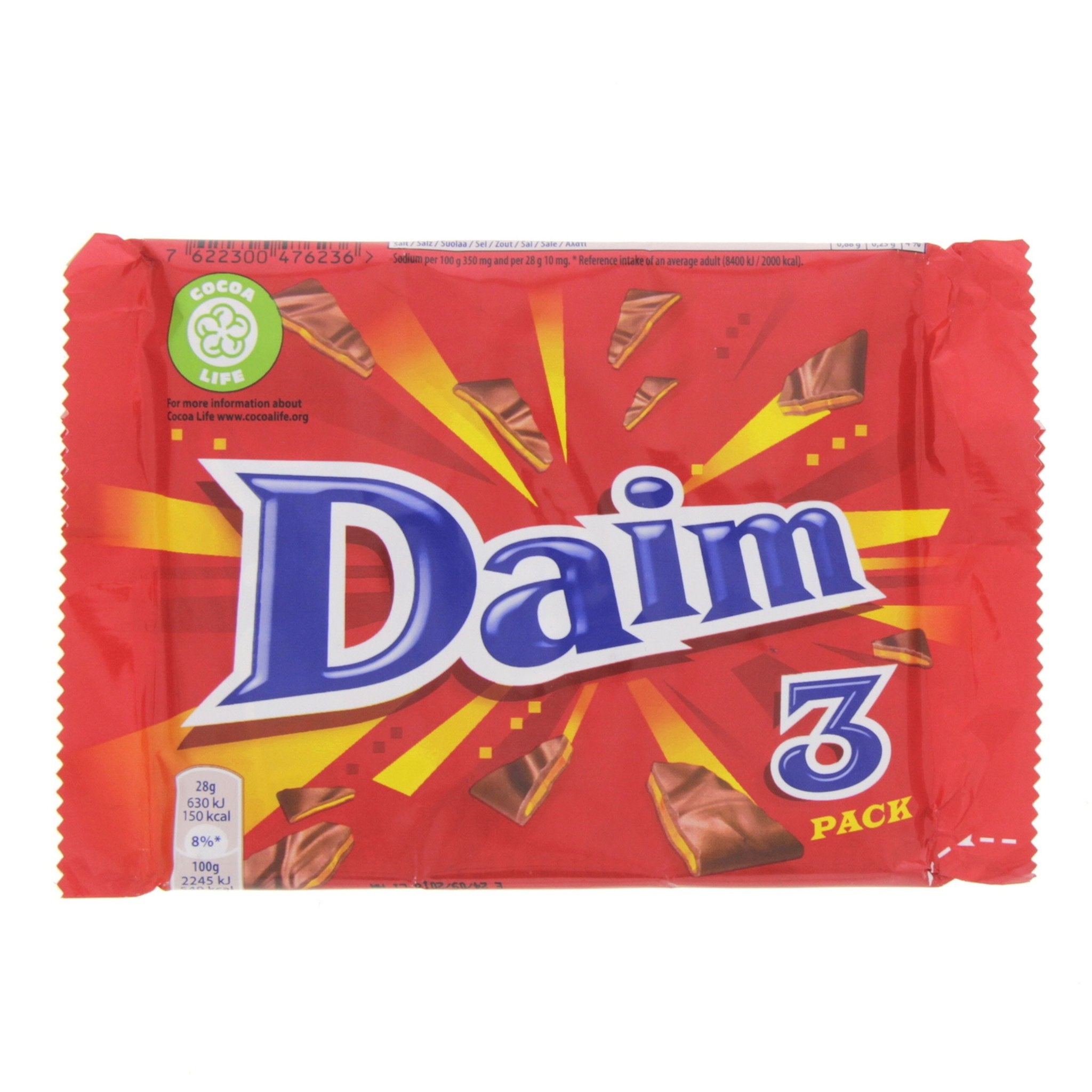 Daim 3P Chocolate Bar 84Gm