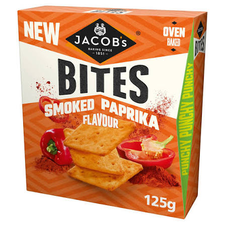 Jacobs Smoked Paprika Bites 125Gm
