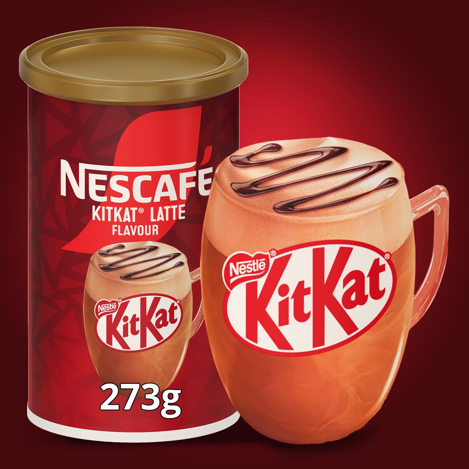 Nescafe Kit Kat Latte Coffee 273Gm