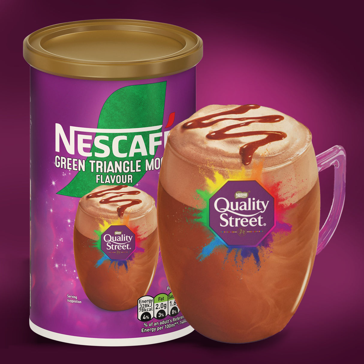 Nescafe Hazelnut Mocha Tub Quality Street Chocolate 260Gm