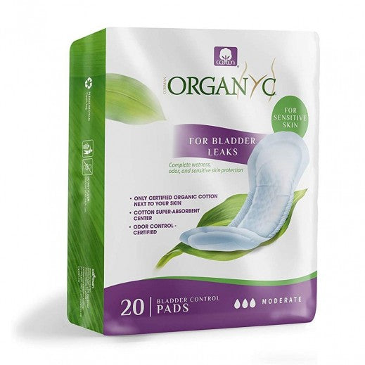 Organyc 20 P Light Incontinence 1 Moderate Pads 1Pk
