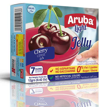 Aruba Cherry Sugar Free Light Jelly 12Gm