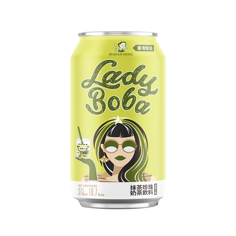 Madam Hong Lady Boba Match Bubble Tea 315Ml