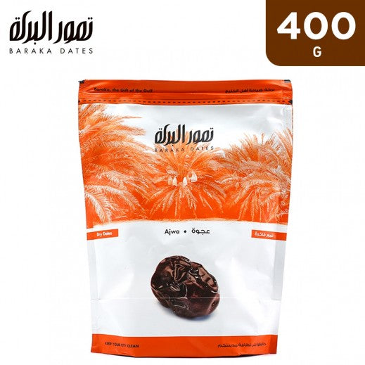 Baraka Ajwa Dates Pouch 400Gm