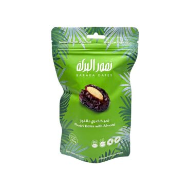 Baraka Khudri Almond Dates Pouch 125Gm