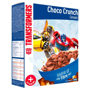 Transformers Choco Crunch Cereal 200Gm