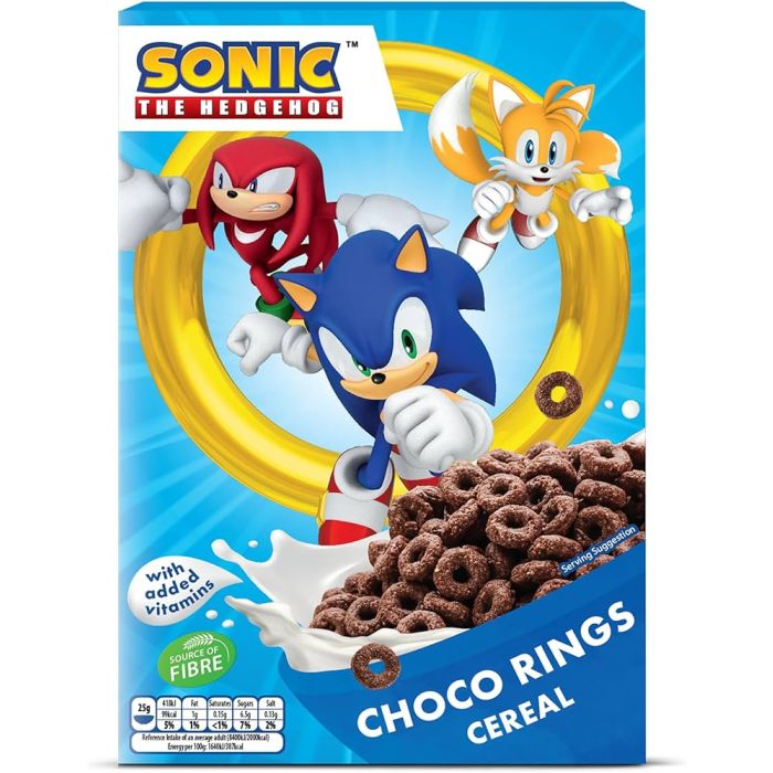 Sonic Choco Rings Cereal 200Gm