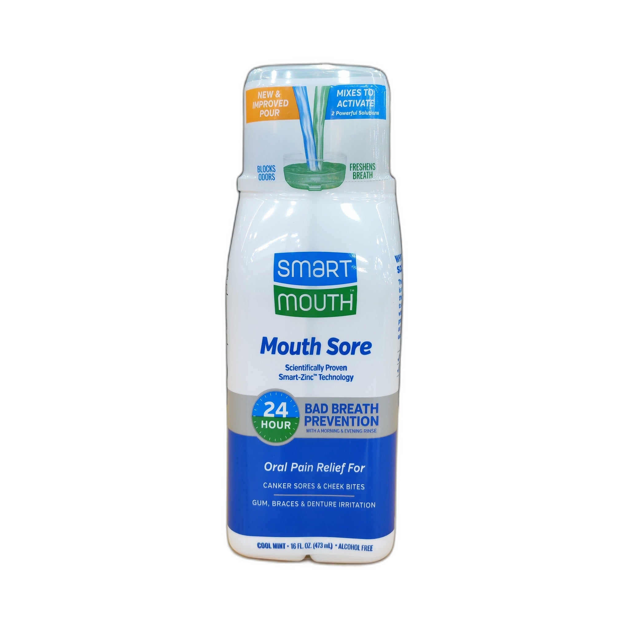 Smart Mouth Sore Mouthwash 480Ml