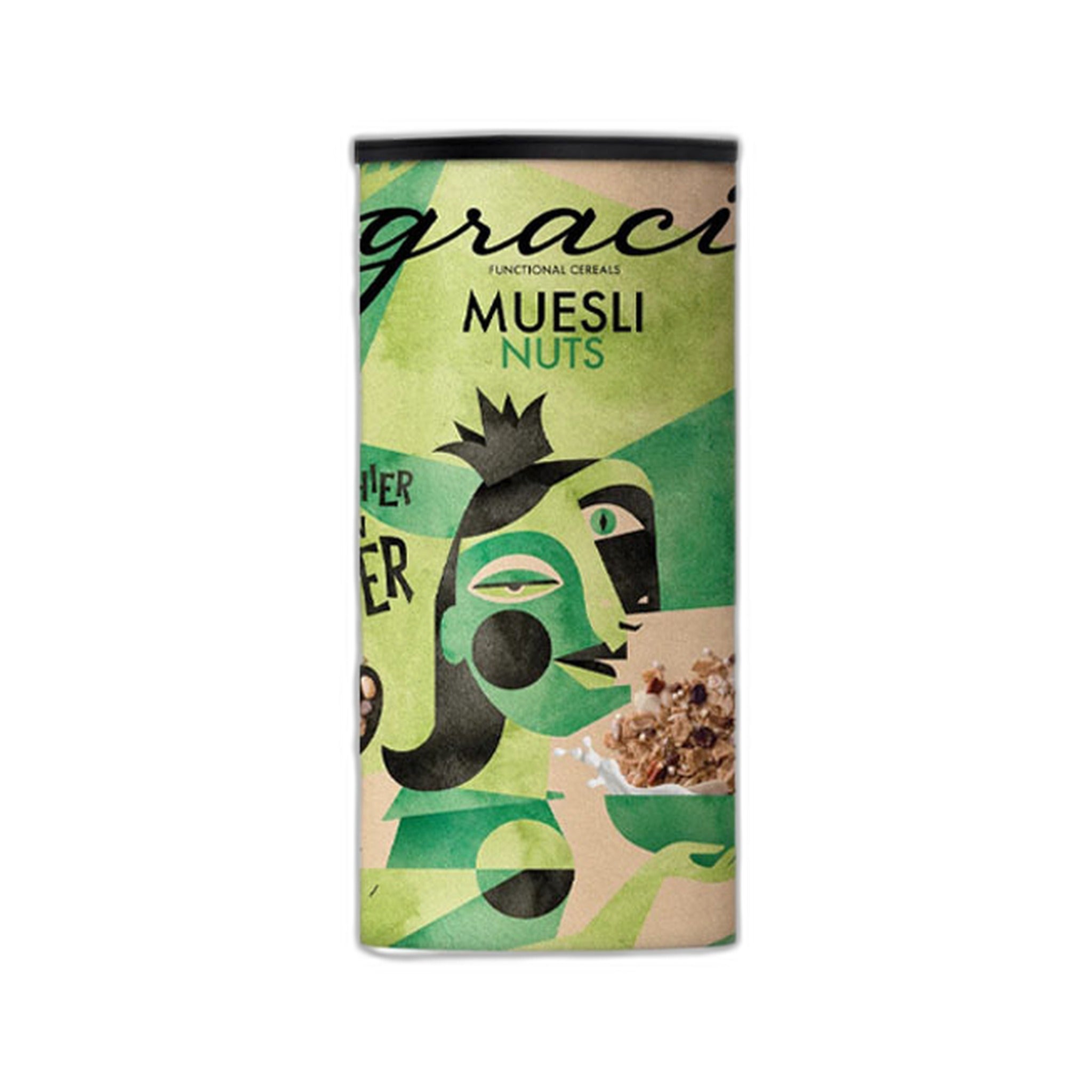Graci Nuts Tube Muesli 500Gm