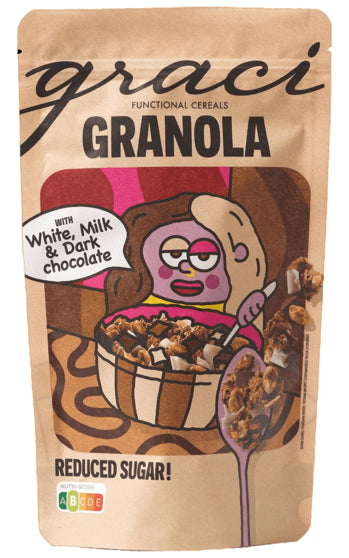 Graci Triple Chocolate Granola 250Gm