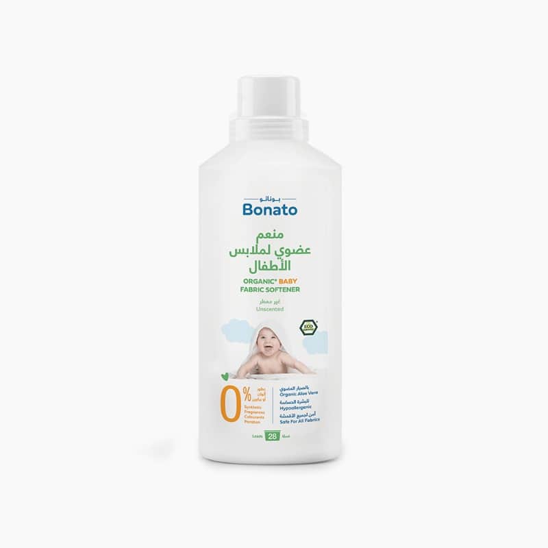 Bonato Unscented Organic Baby Fabric Softener 1Ltr