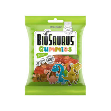 Biosaurus Sour Gummies 80Gm