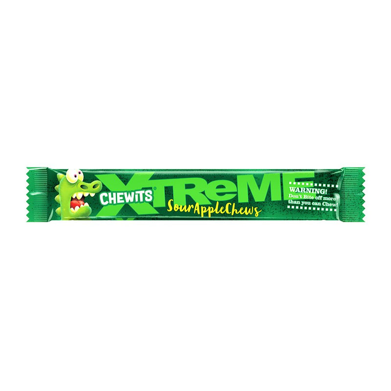 Chewits Xtreme Appple Chews 34Gm