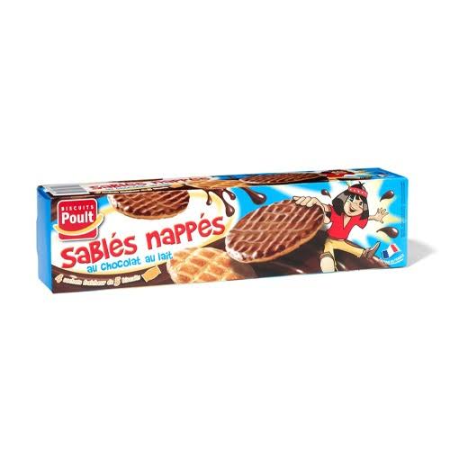 Poult Sables Nappes Milk Chocolate 200Gm