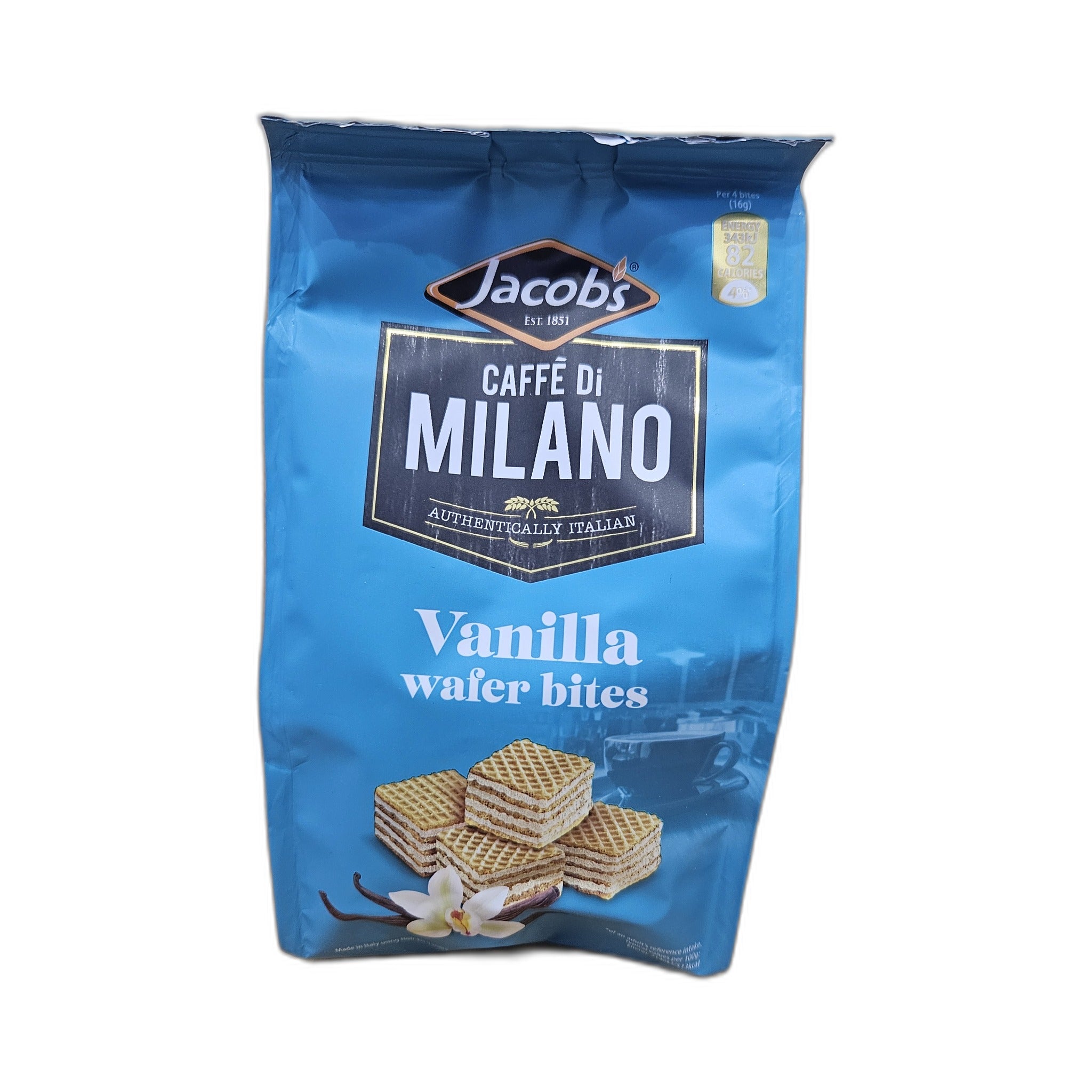 Jacobs Caffe Di Milano Vanilla Wafer Bites 125Gm