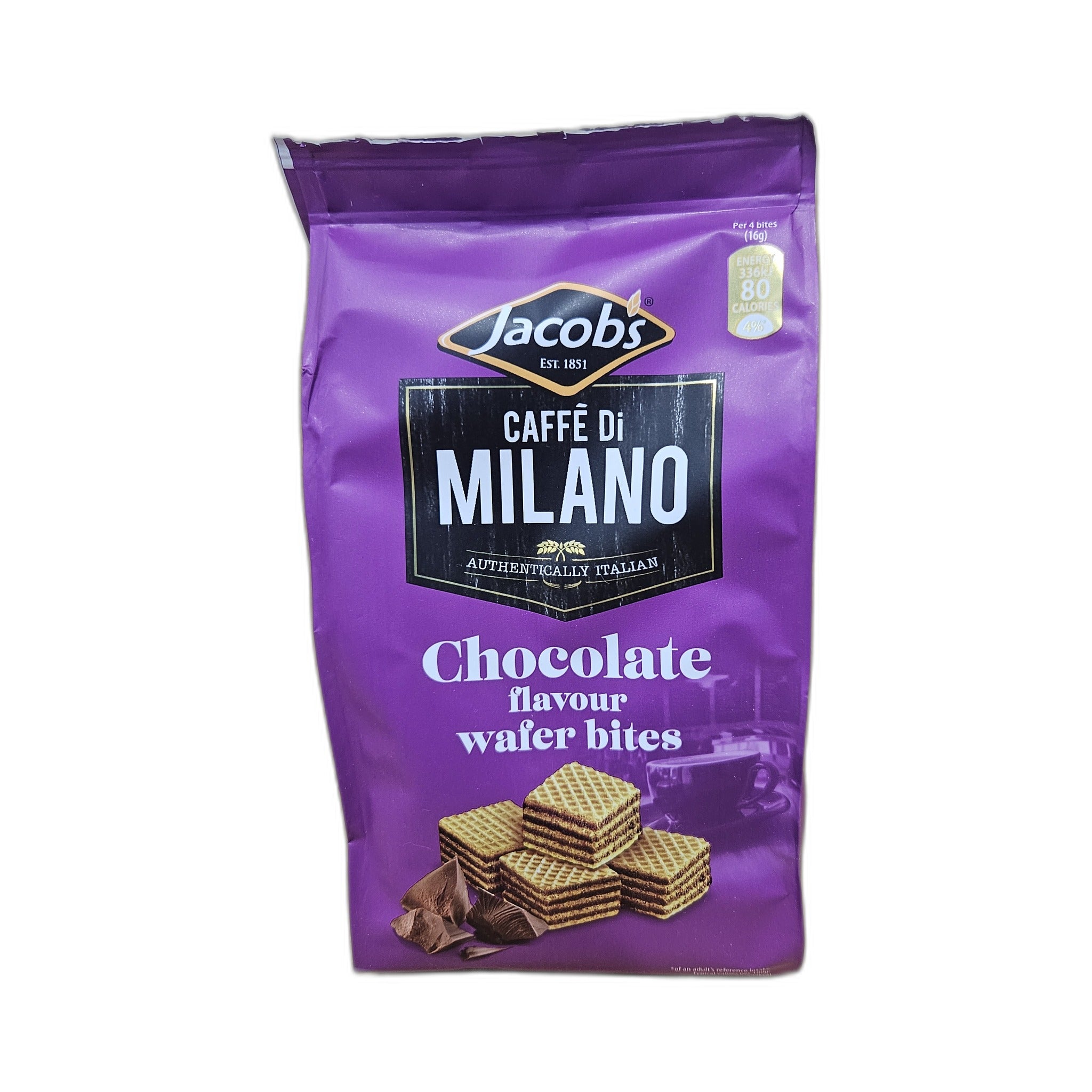 Jacobs Caffe Di Milano Chocolate Wafer Bites 125Gm