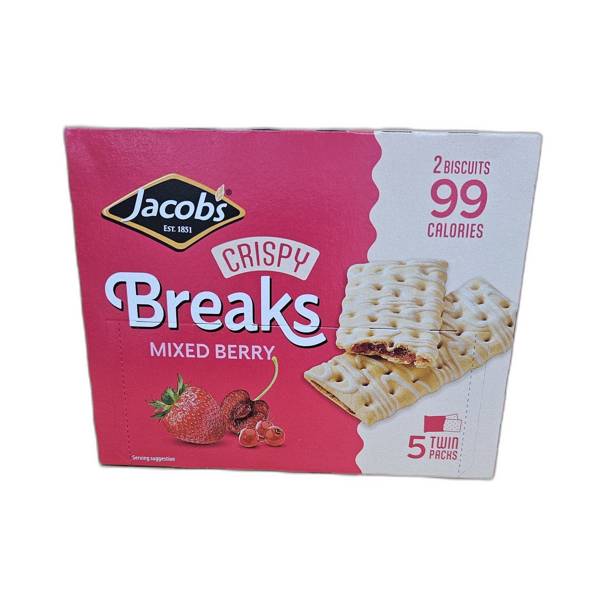 Jacobs Mixberry Crispy Breaks 125Gm