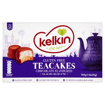 Kelkin Gluten Free Tea Cakes 150Gm
