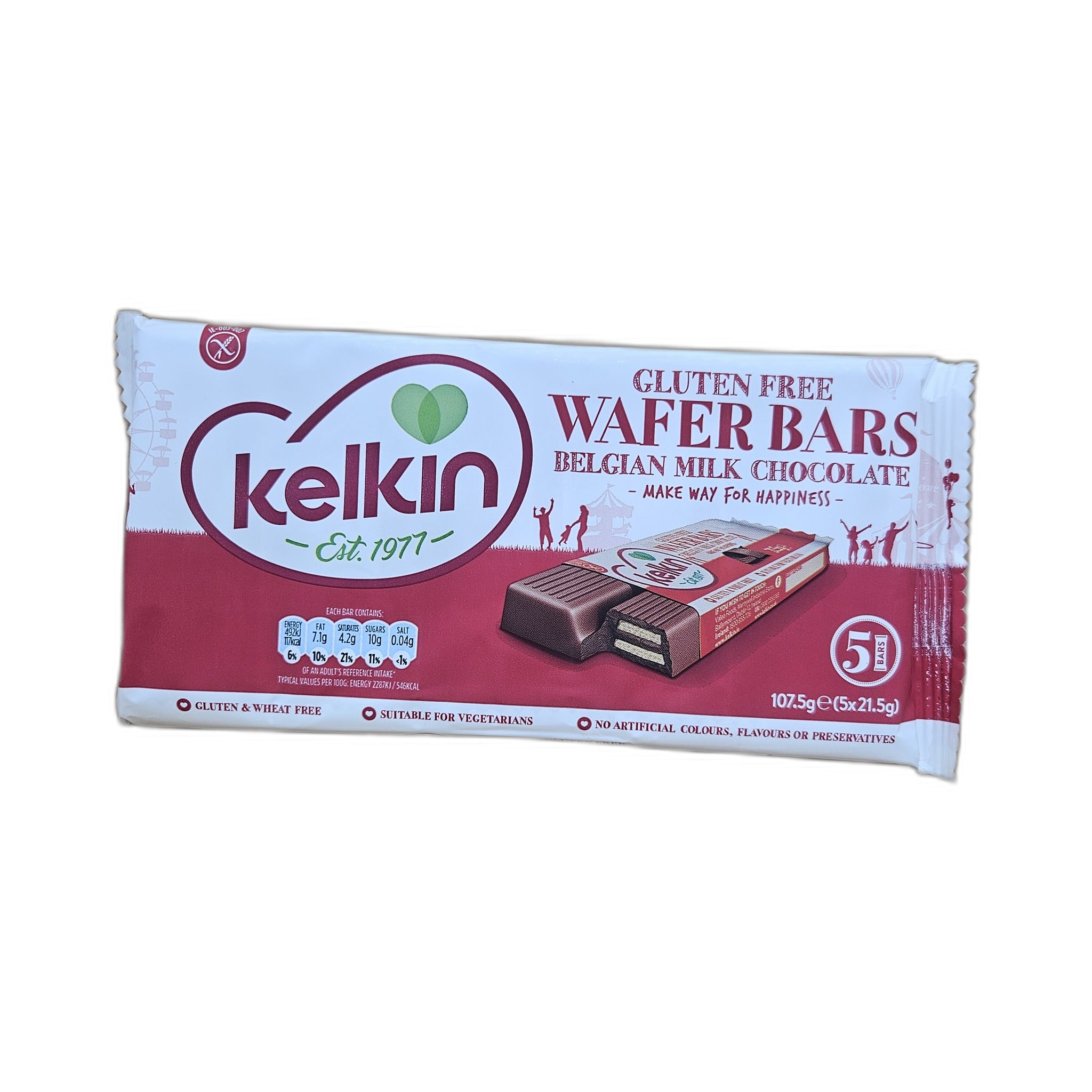 Kelkin Gluten Free Wafers 107.5Gm