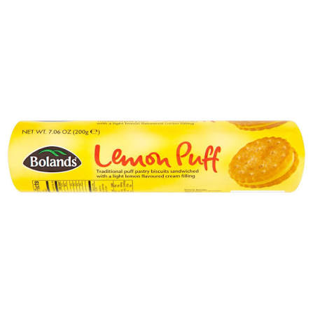 Bolands Lemon Traditional Puff Pastry Biscuits 200Gm
