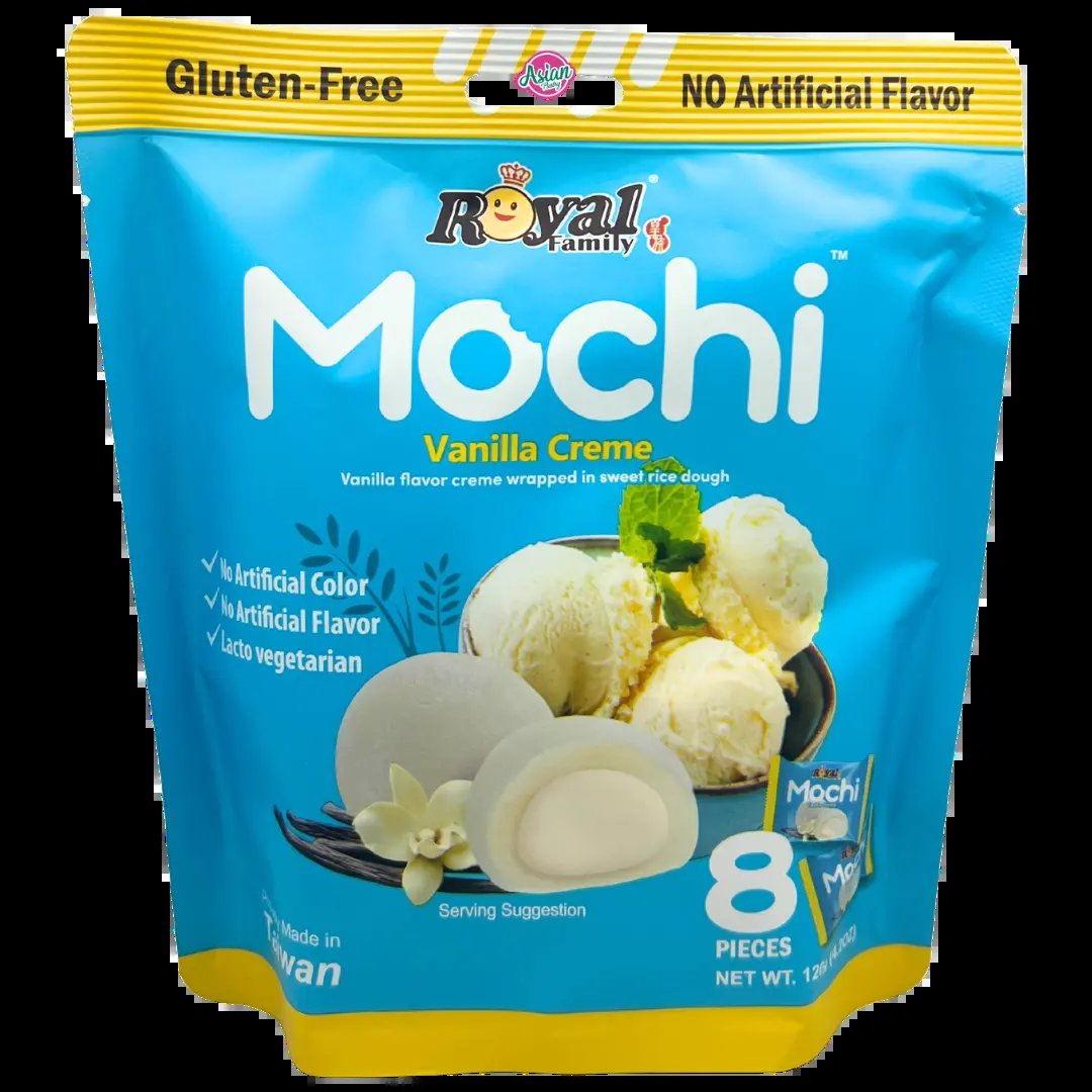 Royal Family Gluten Free Vanilla Mochi 120Gm