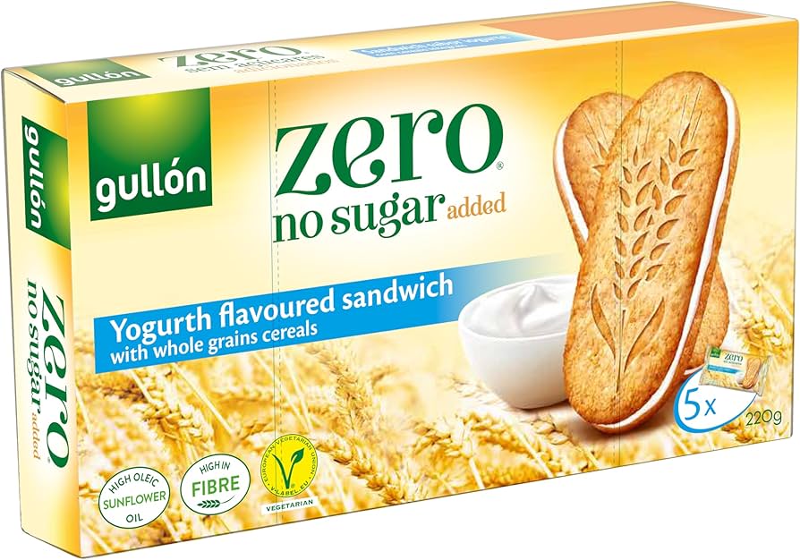 Gullon Sugar Free Biscuit Sandwich Cream Filling 147Gm