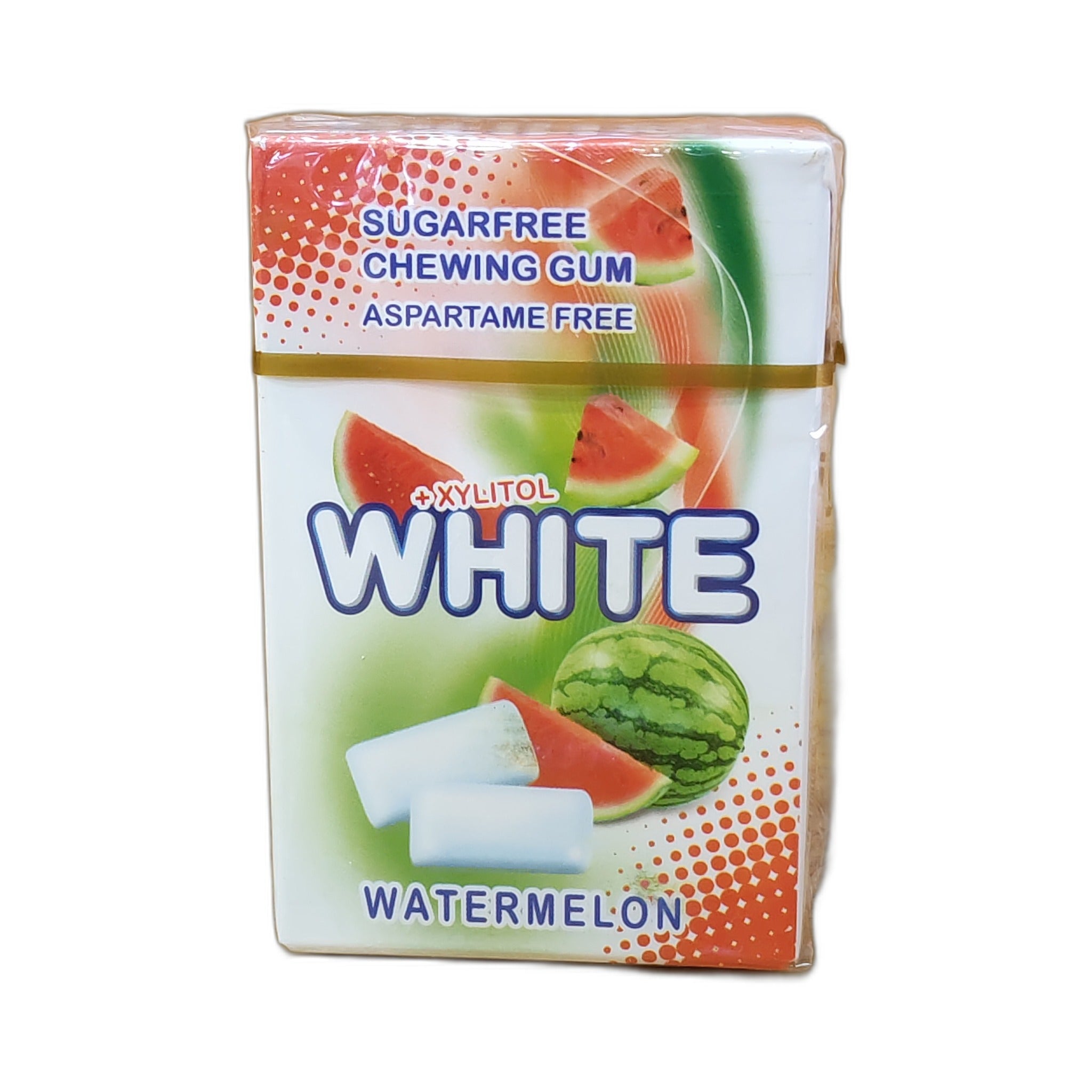 White Watermelon Sugar Free Chewing Gum 25Gm
