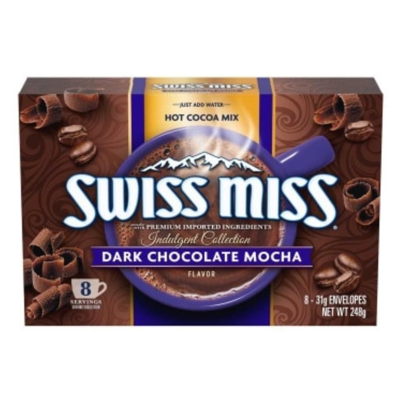 Swiss Miss Dark Mocha Cocoa Mix 248Gm