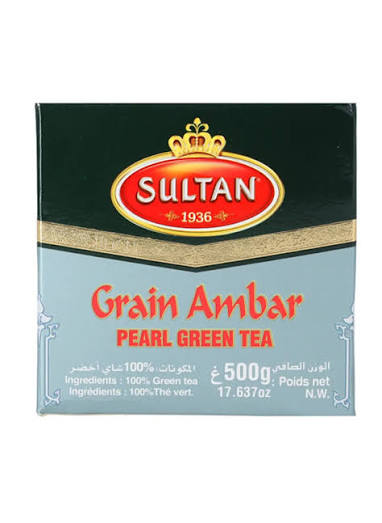 Sultan Grain Ambar Pearl Green Tea 500Gm