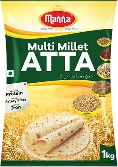 Manna Multi Millet Atta 1Kg