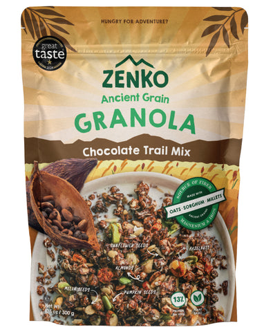 Zenko Chocolate Granola Trail Mix 285Gm