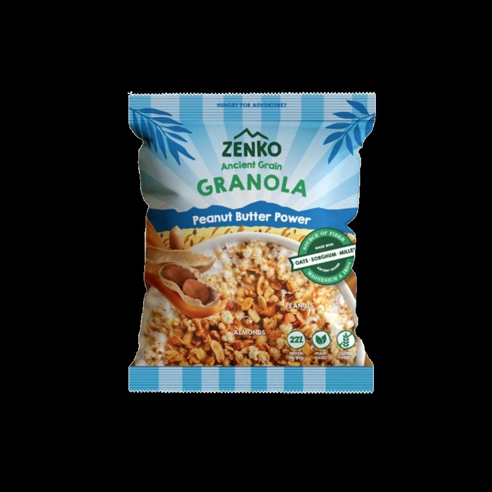 Zenko Peanut Butter Power Granola 50Gm