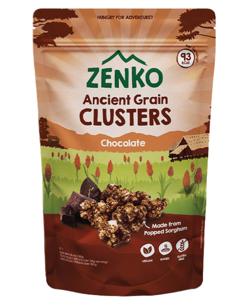 Zenko Dark Chocolate Clusters 40Gm