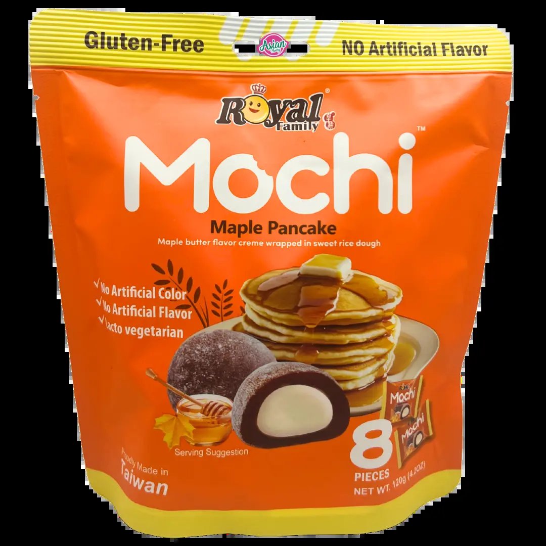 Royal Family Maple Pancake Gluten Free Mochi 120Gm