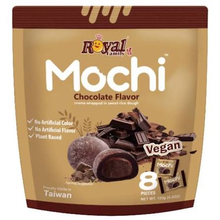 Royal Family Chocolate Gluten Free Mochi 120Gm