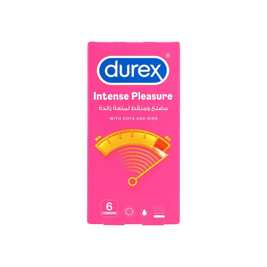 Durex Intense Pleasure 6S Condoms 1Pk