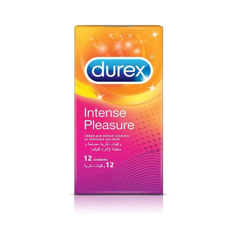 Durex Intense Pleasure 12S Condoms 1Pk