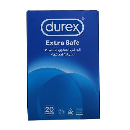 Durex Extra Safe 20S Condoms 1Pk