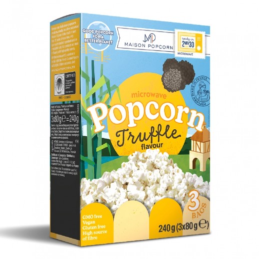 Maison Popcorn Cheese Microwave Popcorn 240Gm