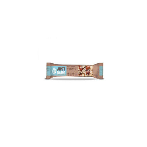 Just Bars Peanuts,Almonds And Sea Salt Nut Bar 40g