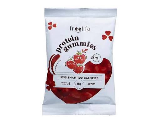 Freelife Strawberry Gluten Free Protein Gummies 32Gm