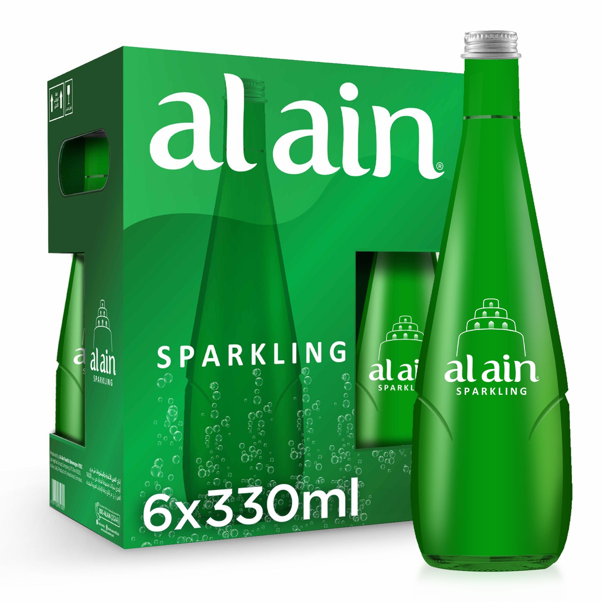 Al Ain Sparkling Water 330Ml