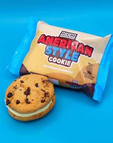 Sides American Style Cookie Ice Cream Sandwich 90Ml